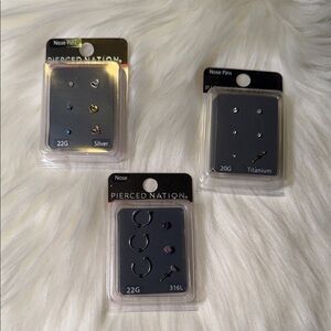 Nose Ring Set